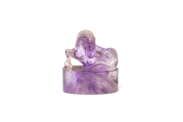 Amethyst stamp material